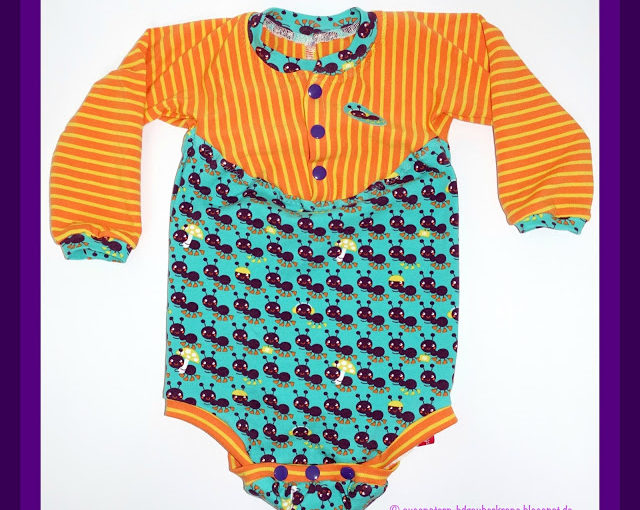 Featured Post Image - Abschiedsgeschenk – Ein Herzbody mit Ameisenmotiv