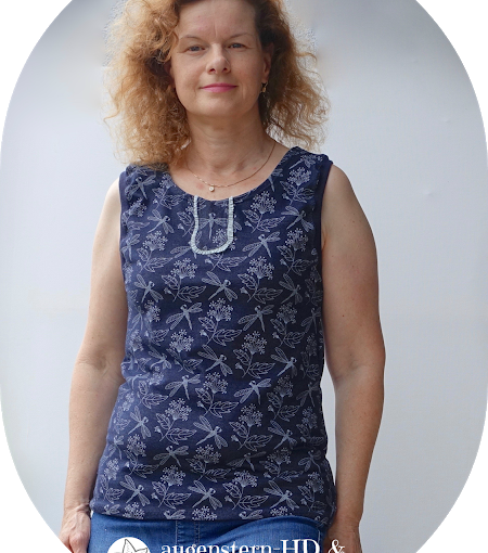 Featured Post Image - Bald kommt die „Sola“ – das neue Damen Top von Kartoffeltiger  {Probenähen}