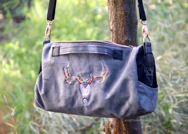 Featured Post Image - Hirschgeweih DUFFY, eine Dufflebag von Elbmarie