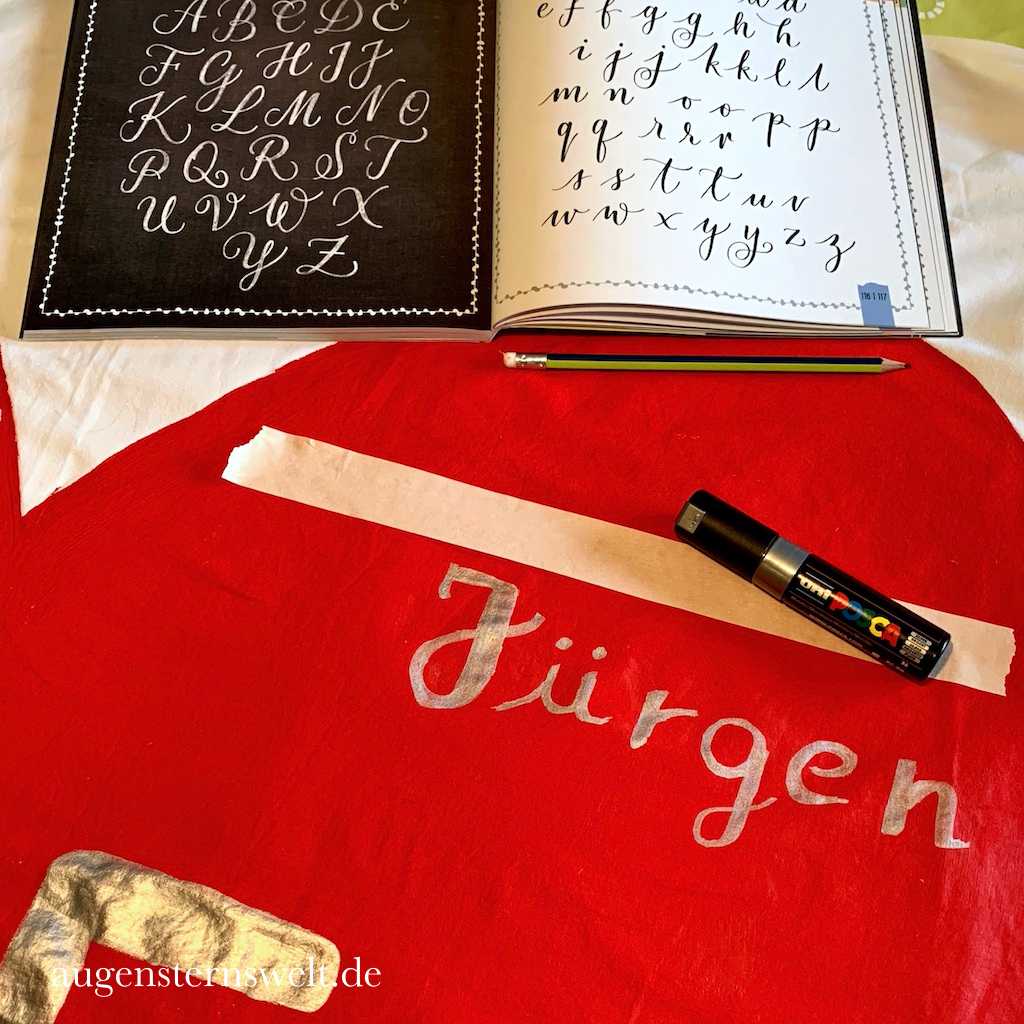 Herz Bettlaken zur Hochzeit DIY Augensterns Welt