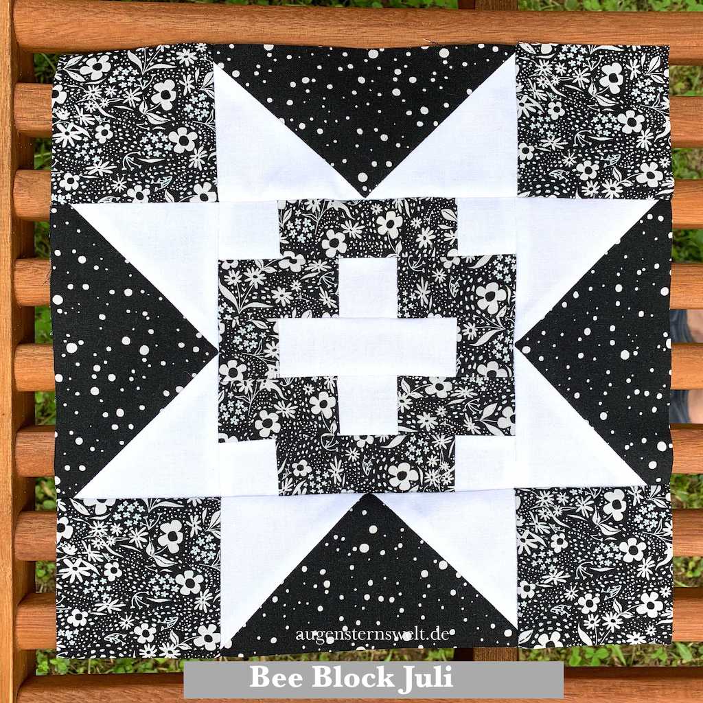 Featured Post Image - Bee.4.Bees  #2  Positive Star Block – Juli 2020