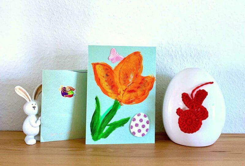 Featured Post Image - Mein Stand bei Jennys Bloggergeburtstag und Osterpost