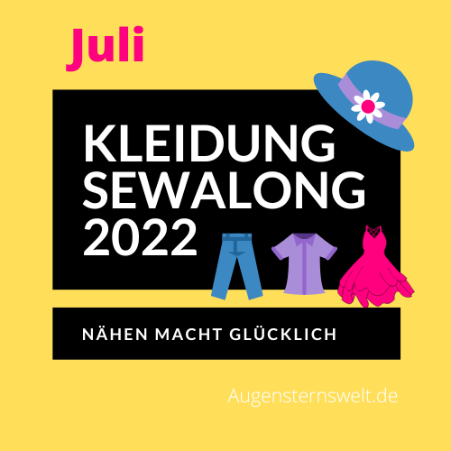 Featured Post Image - Kleidung SEWALONG 2022 Juli  START für T-Shirts & Tops