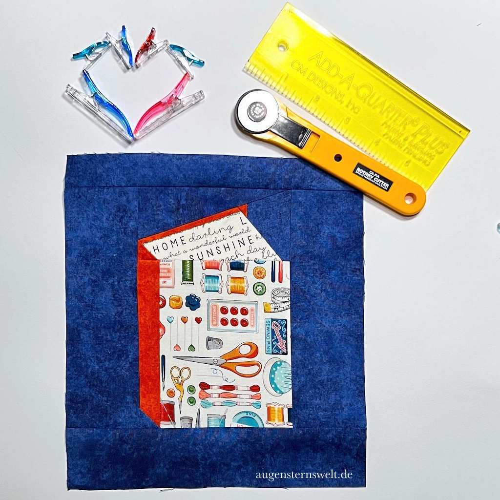 Featured Post Image - Quilt to Bee #1/23 – „Tall Tales Quilt Block“