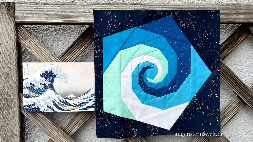 Featured Post Image - Quilt to Bee #9/22 – „Wellen“