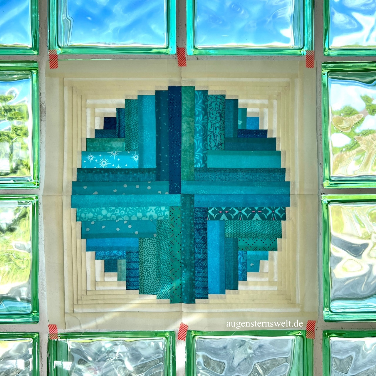 Featured Post Image - Quilt to Bee – Bubbles Quilt Block – Juli 2025