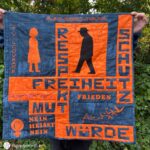 STOPP-Gewalt gegen Frauen (mein Quilt)